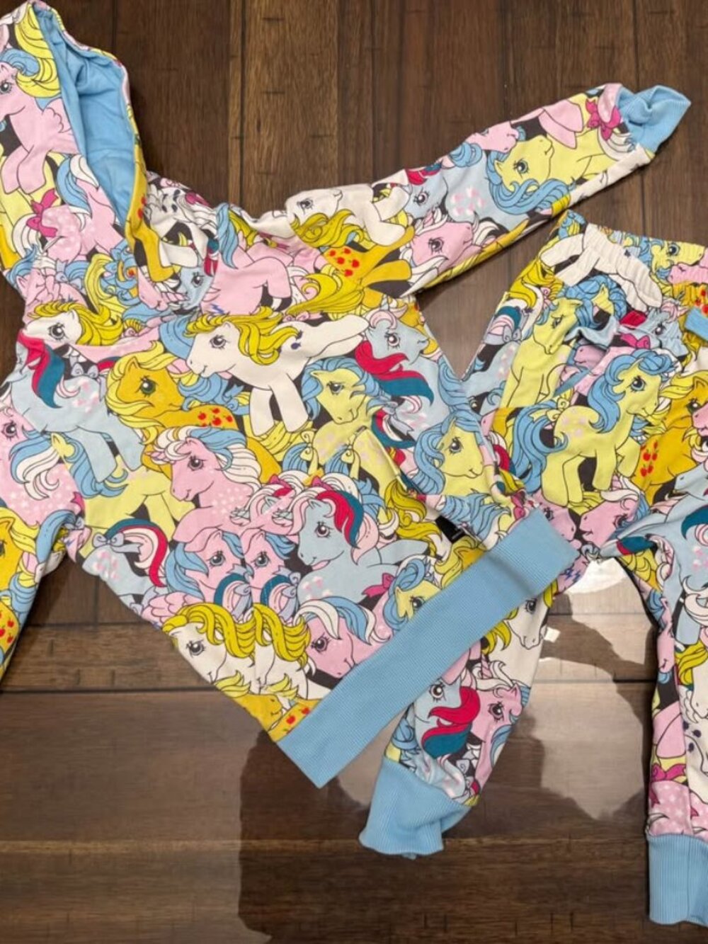 Rock your kid RYK rock your baby my little pony hoodie and pant set size 2T